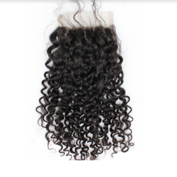 Luxury Curly Silk Closure