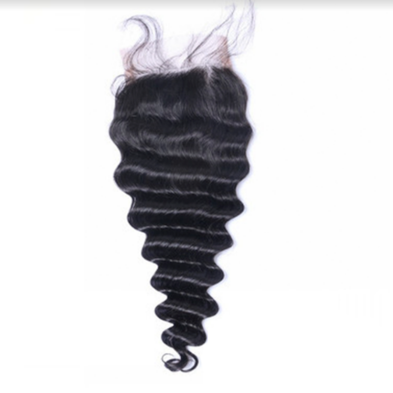 Luxury Deep Wave Silk Closure